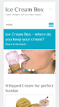 Mobile Screenshot of icecreambox.com